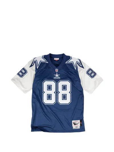 Mitchell & Ness Nfl Michael Irvin Authentic T-shirt In Blue