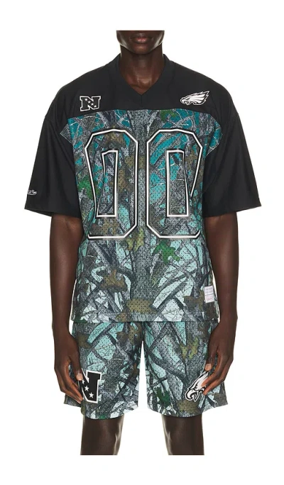 Mitchell & Ness Nfl Philadelphia Eagles Quiet Blaze Mesh Jersey In Multi