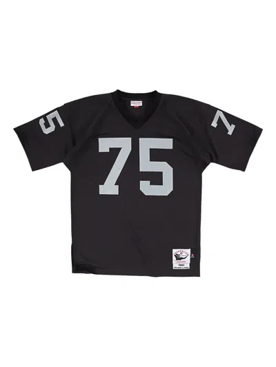 Mitchell & Ness Nfl Raiders 1983 Howie Long T-shirt In Black