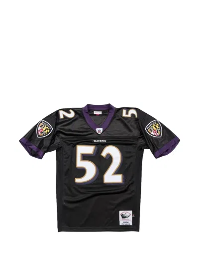 Mitchell & Ness Nfl Ray Lewis Baltimore Ravens 2004 T-shirt In Black