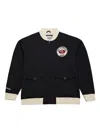 Mitchell & Ness Nfl Replay 49ers "black" Jacket In Black