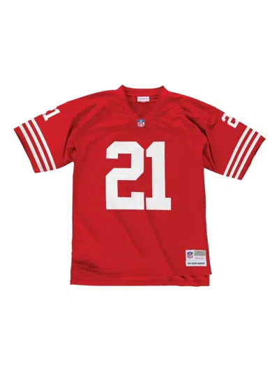 Mitchell & Ness Nfl San Francisco 49ers 94 Deion Sanders T-shirt In Red