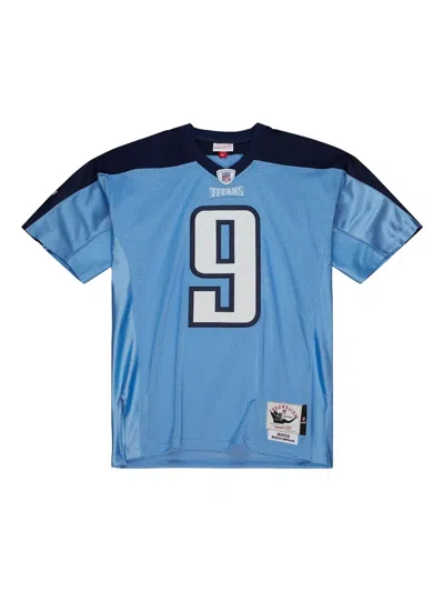 Mitchell & Ness Nfl Titans 2003 Steve Mcnair T-shirt In Blue