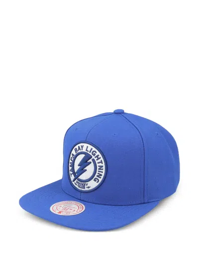 Mitchell & Ness Nhl Alternate Flip Baseball Cap In Blue
