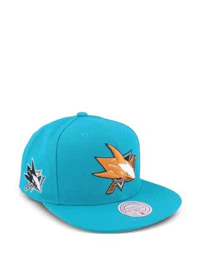 Mitchell & Ness Nhl Alternate Flip Baseball Cap In Blue