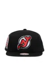Mitchell & Ness Nhl Devils Logo-embroidered Cap In Black
