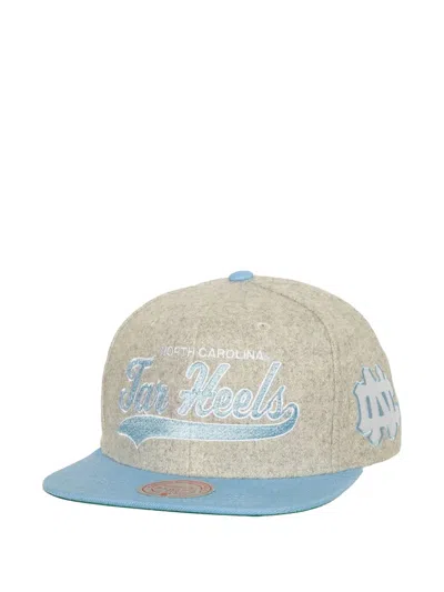 Mitchell & Ness North Carolina Tar Heels Tailsweep 2.0 Baseball Cap In Gray