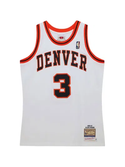 Mitchell & Ness Nuggets 2006 Allen Iverson Jersey In White