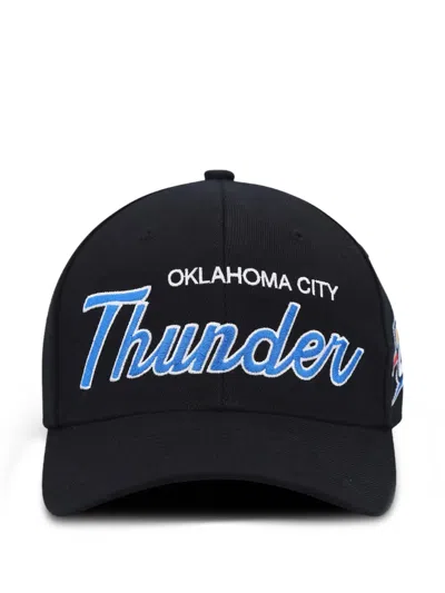 Mitchell & Ness Oklahoma City Thunder 2.0 Baseball Cap In Black