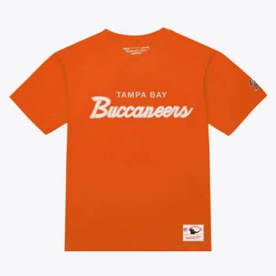 Mitchell & Ness Orange Tampa Bay Buccaneers Head Coach Classic T-shirt