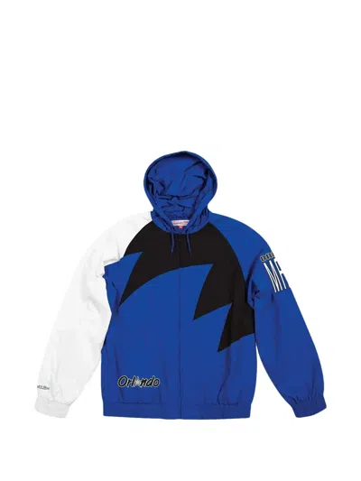 Mitchell & Ness Orlando Magic Shark-tooth Jacket In Blue