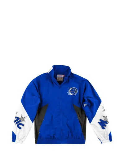 Mitchell & Ness Orlando Magic Windbreaker Jacket In Blue