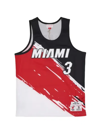 Mitchell & Ness Heat Dwayne Wade Tank Top In Black
