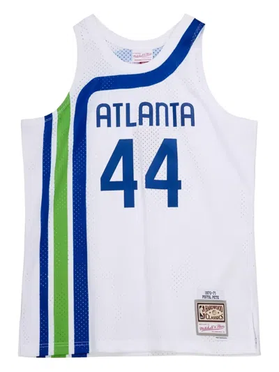 MITCHELL & NESS PETE MARAVICH ATLANTA HAWKS 1970/71 HARDWOOD CLASSICS SWINGMAN TANK TOP
