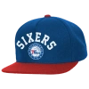 Mitchell & Ness Philadelphia 76ers  76ers Rev Underarch Snap Cap