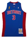 Mitchell & Ness Pistons 2003 "ben Wallace" Jersey In Multi