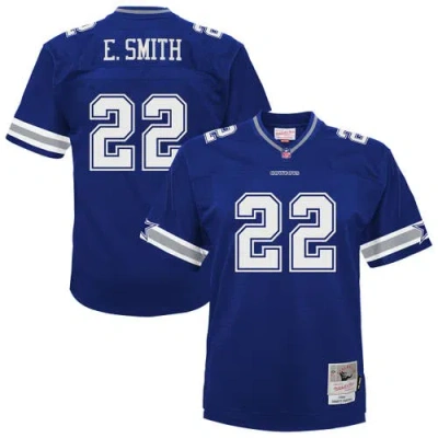 Mitchell & Ness Kids' Preschool  Emmitt Smith Navy Dallas Cowboys 1996 Retired Player Legacy Jersey In Blue