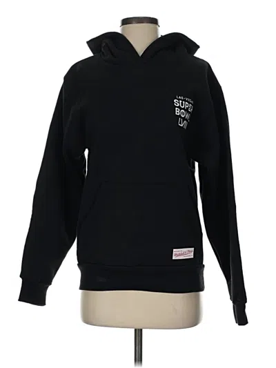 Pre-owned Mitchell & Ness Pullover Hoodie In Black