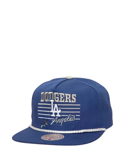 Mitchell & Ness Radiant Lines Deadstock Snapback Cap In Blue