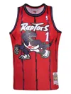 Mitchell & Ness Raptors Mcgrady Vest In Red