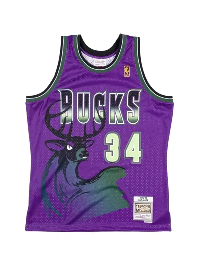 Mitchell & Ness Ray Allen Jersey In Purple