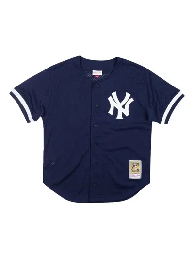 Mitchell & Ness Reggie Jackson New York Yankees 1998 Hemd In Blue