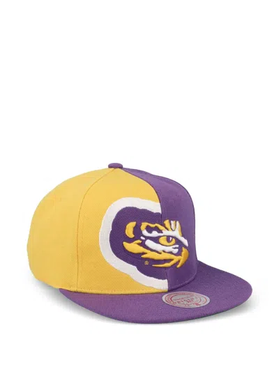 Mitchell & Ness Retroline Snapback Cap In Purple