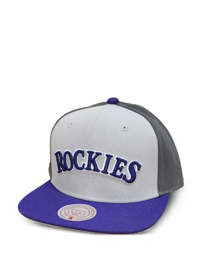 Mitchell & Ness Rockies Cap In Blue