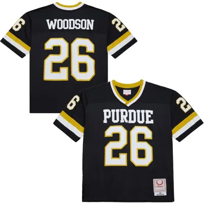 Mitchell & Ness Rod Woodson Black Purdue Boilermakers 1986 College Vault Legacy Jersey