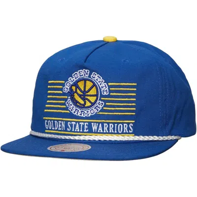 Mitchell & Ness Royal Golden State Warriors Ascend Deadstock Snapback Hat