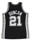 Mitchell & Ness San Antonio Spurs Tank Top In Black