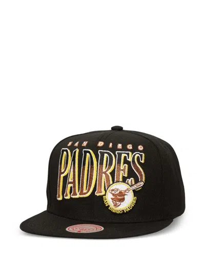 Mitchell & Ness San Diego Padres Cooperstown Cap In Black