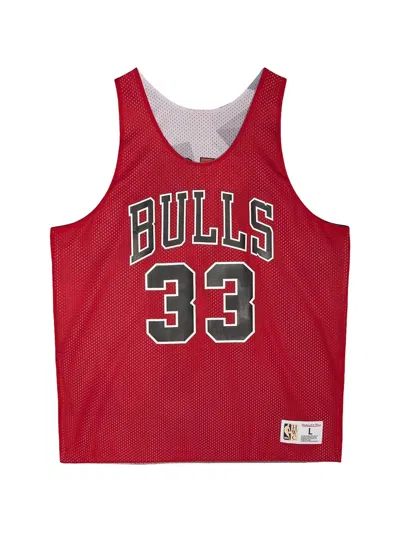 Mitchell & Ness Scottie Pippen Reversible Tank Top In Red