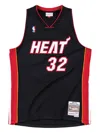 Mitchell & Ness Men's Basketball Tank Top Nba Swingman Jersey Hardwood Classics No 32 Shaquille O'neal 2005-06 Miahe In Black