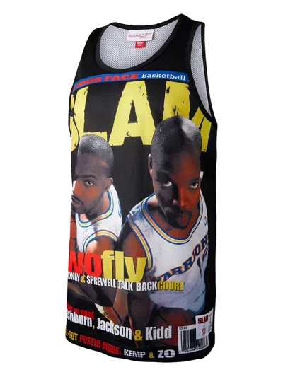 Mitchell & Ness Slam Nba Golden State Warriors Im Hardaway And Latrell Sprewell Tank Top In Black
