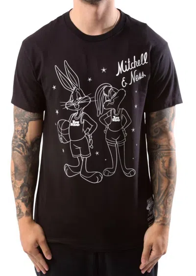 Mitchell & Ness Space Jam 2 Neon Tee In Black