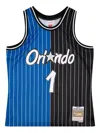 Mitchell & Ness Split Swingman Jersey In Blue