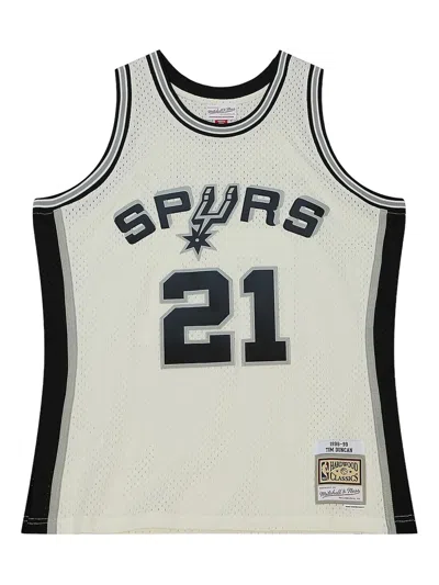 Mitchell & Ness Spurs 1998 "tim Duncan Tank Top In Multi