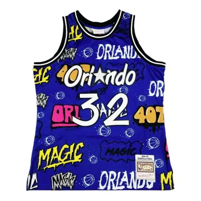 Mitchell & Ness Ss22 In Blue
