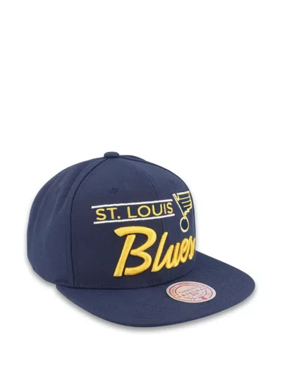 Mitchell & Ness St. Louis Blues Nhl Retro Lock Up Snapback Cap