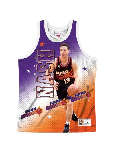 Mitchell & Ness Steve Nash Jersey In White