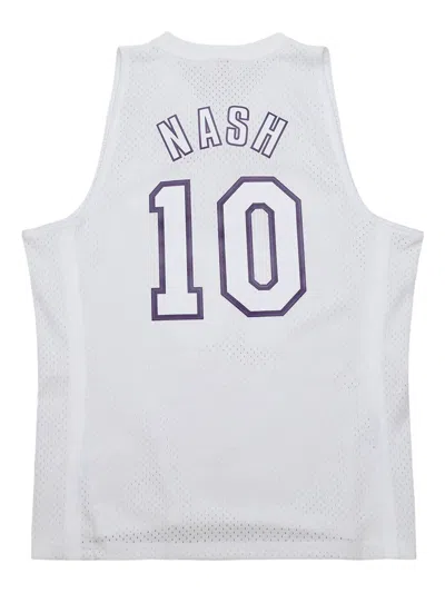 Mitchell & Ness Steve Nash Los Angeles Lakers 2012 Trikot In White