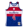 Mitchell & Ness Sw 1996-97 4 In Blue