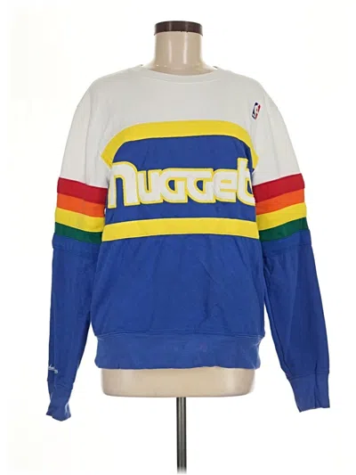 Pre-owned Mitchell & Ness Sweatshirt In Blue