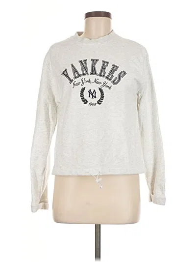 Pre-owned Mitchell & Ness Sweatshirt In Silver