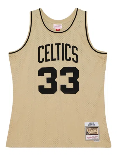 Mitchell & Ness Swingman Celtics 1985 Larry Bird Jersey Tank Top In Neutral