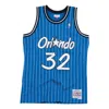 Mitchell & Ness "orlando Magic Road 1994-95 Shaquille O'neal" Swingman Jersey In Blue