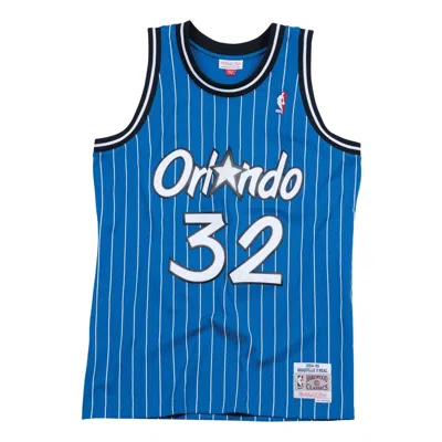 MITCHELL & NESS MITCHELL & NESS SWINGMAN JERSEY ORLANDO MAGIC ROAD 1994-95 SHAQUILLE O'NEAL 'BLUE WHITE'