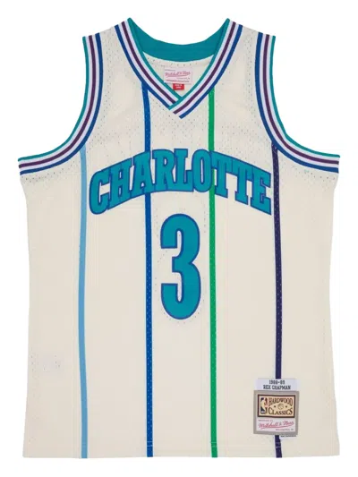 Mitchell & Ness Swingman Nba Charlotte Hornets 1988-1989 Rex Chapman Jersey Tank Top In Neutral