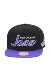 Mitchell & Ness Team Script 2.0 Snapback Cap In Black